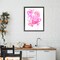Stupell Industries Pink Heart and Bow Balloons Floating Frame, design by Ziwei Li